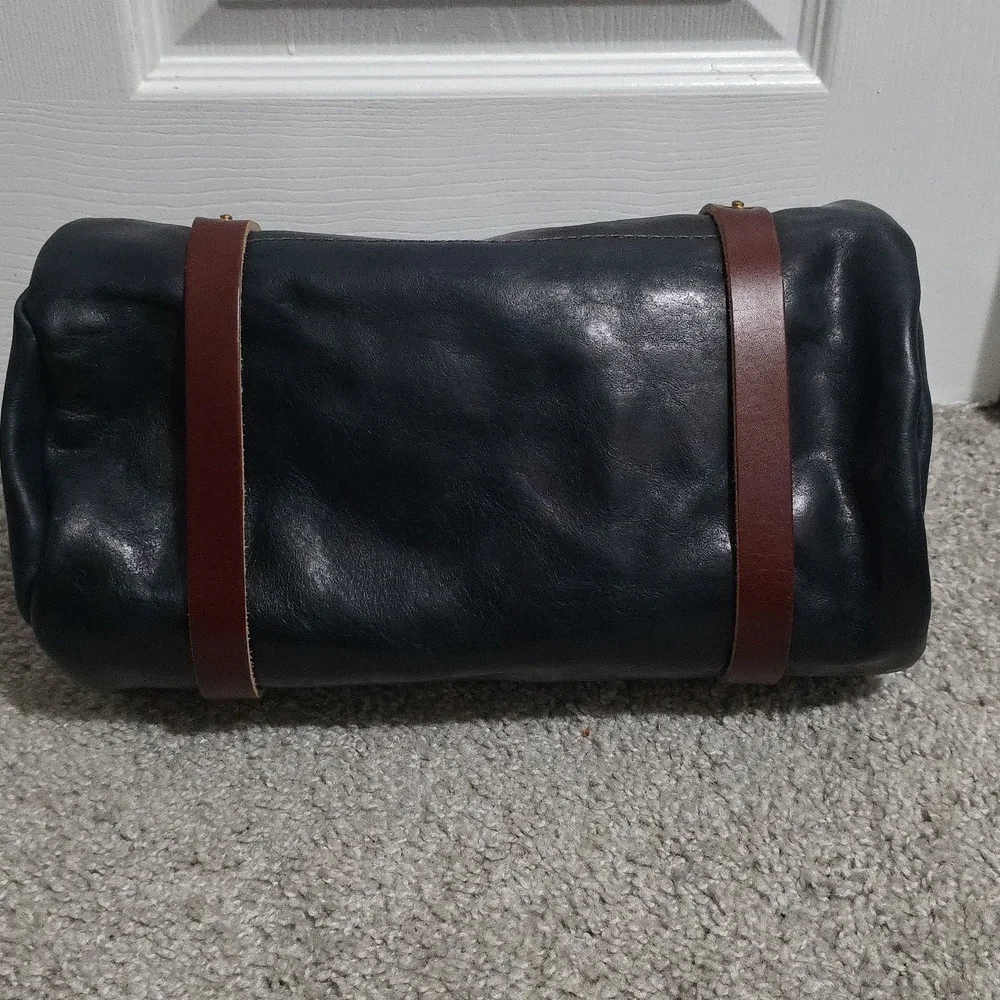 Go Forth Goods GFG Leather Regular Jane Indigo Bison Bag - Picture 4 of 9